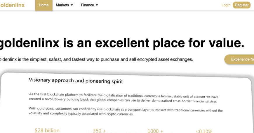 Goldenlinx Review: A Crypto Scam Warning