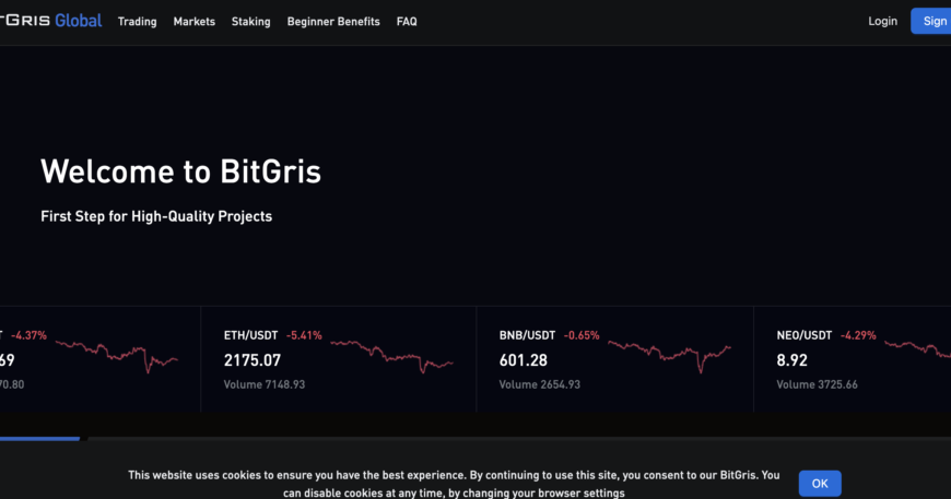 Bitgris Review – A New Unregulated Scam Broker