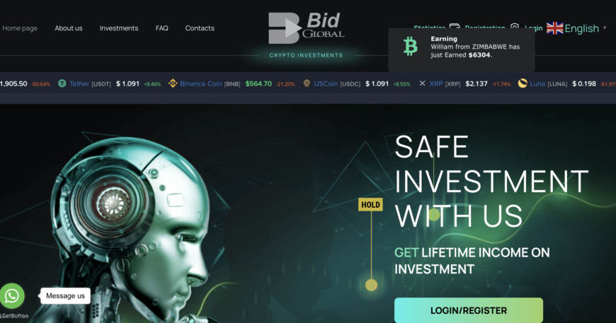 Bidexglobal Review – Avoid This Fraudulent Broker